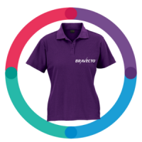 Bravecto®Golf Shirt - Ladies 2XLarge